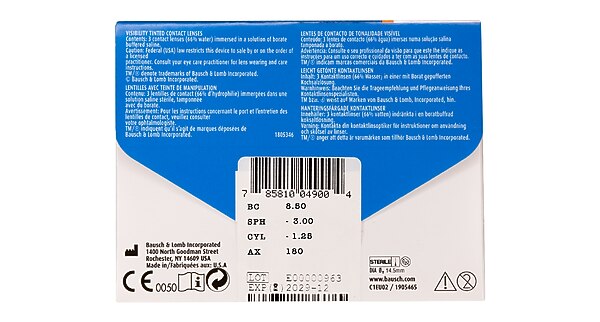 Soflens for Astigmatism 6