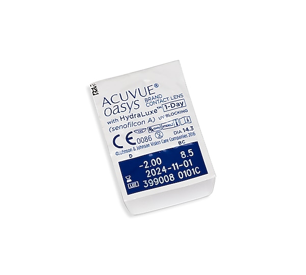 ACUVUE® OASYS 1-Day with HydraLuxe™ Technology 90