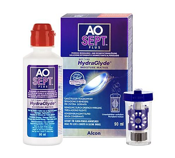 Aosept Plus With Hydraglyde 90ml