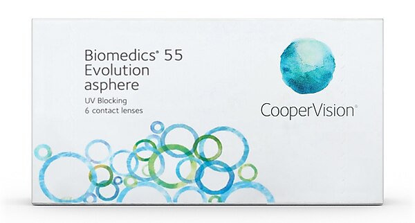 CooperVision Contacts Biomedics® 55 Evolution 6