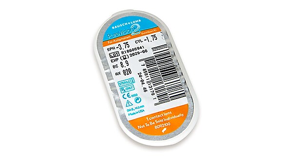 PureVision® 2 For Astigmatism 6
